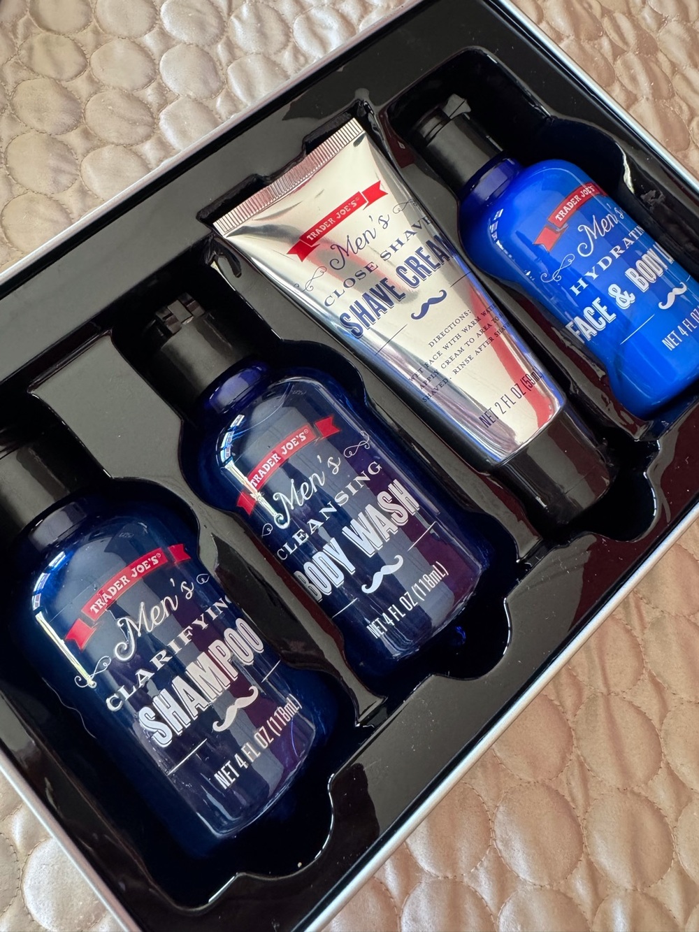Trader Joes Shaving & Grooming Kit brand new for men
